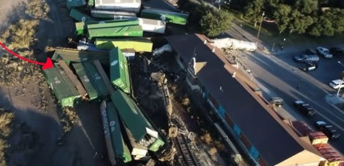 One Killed, Four Hurt as Train Hits Tractor-trailer, Derails Into Pecos Chamber of Commerce