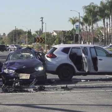 Orange County Police Chase Turns Deadly Fleeing Driver Sparks T-bone Crash, Killing Woman and Injuring Himself