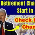 Retirement Age Change in the Us Starting January 1, 2025 – How It Will Impact Your Social Security Benefits