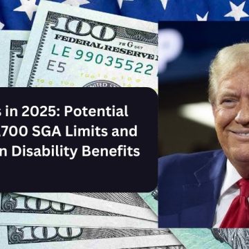 SSDI Changes in 2025: Potential $1,620 and $2,700 SGA Limits and Their Impact on Disability Benefits