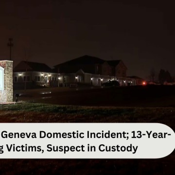 Two Lives Lost in Geneva Domestic Incident; 13-Year-Old Among Victims, Suspect in Custody