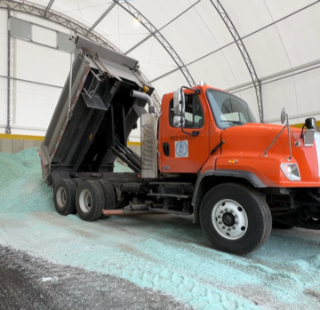 Wayne County road crews stock up on salt ahead of snowfall