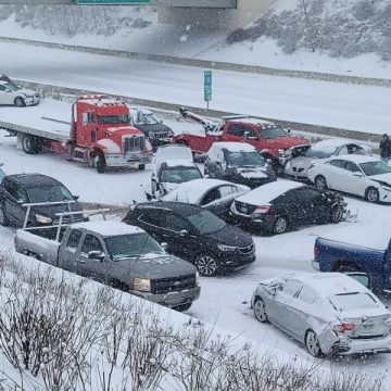 15-car Collision on Michigan's I-96 in Whiteout Conditions Causes Major Wrecks and Multiple Injuries