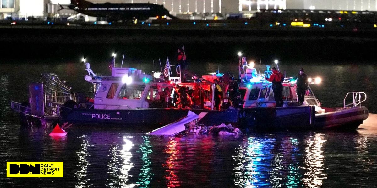 18 Bodies Recovered From Potomac River After Collision Between American Airlines Flight and Helicopter Near Washington, D.C.