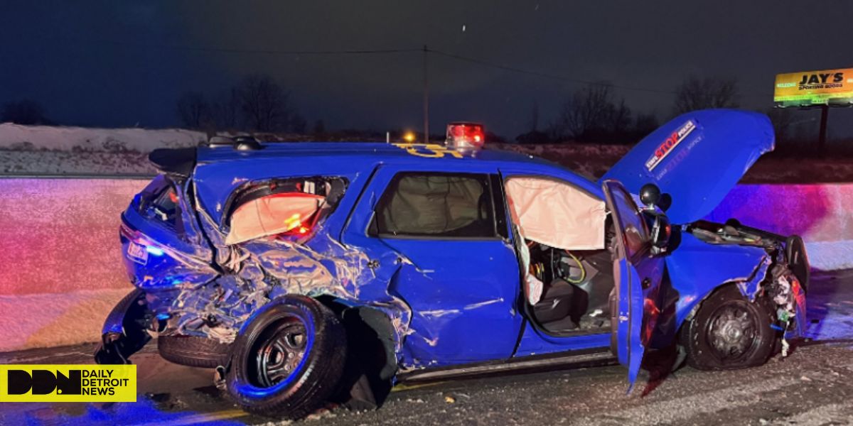 Alleged DUI Driver Hits Police Vehicle on I-75, Causing Traffic Delays Near Saginaw