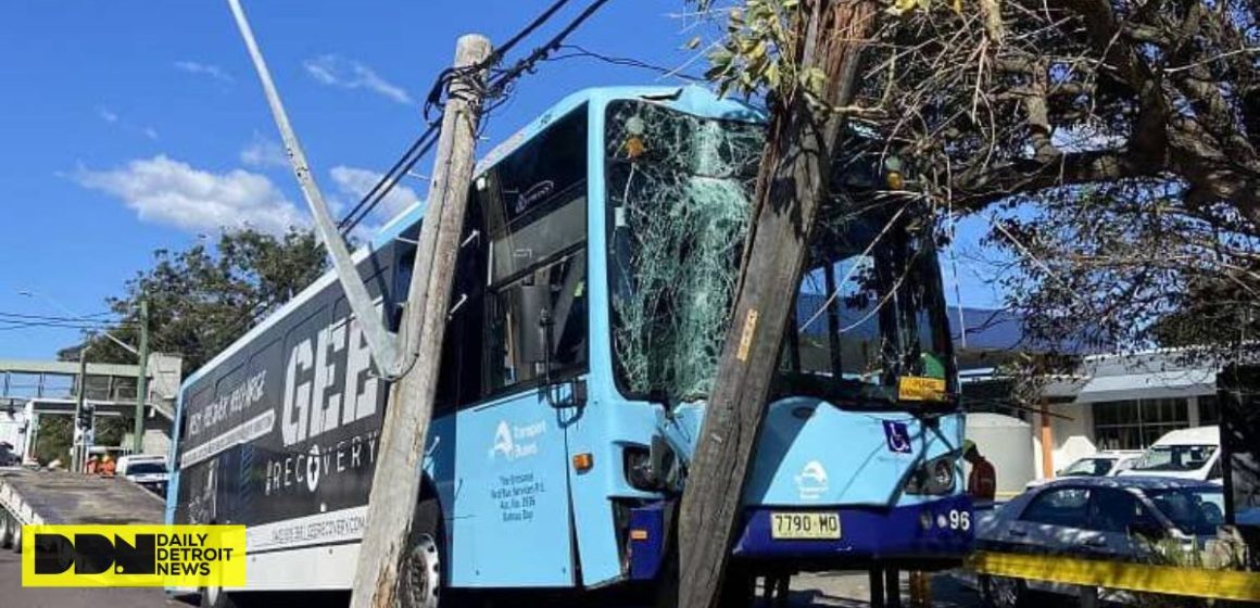 Bus Crashes Into Telephone Pole in Tyrone Township, Five Adolescents Hospitalized With Minor Injuries