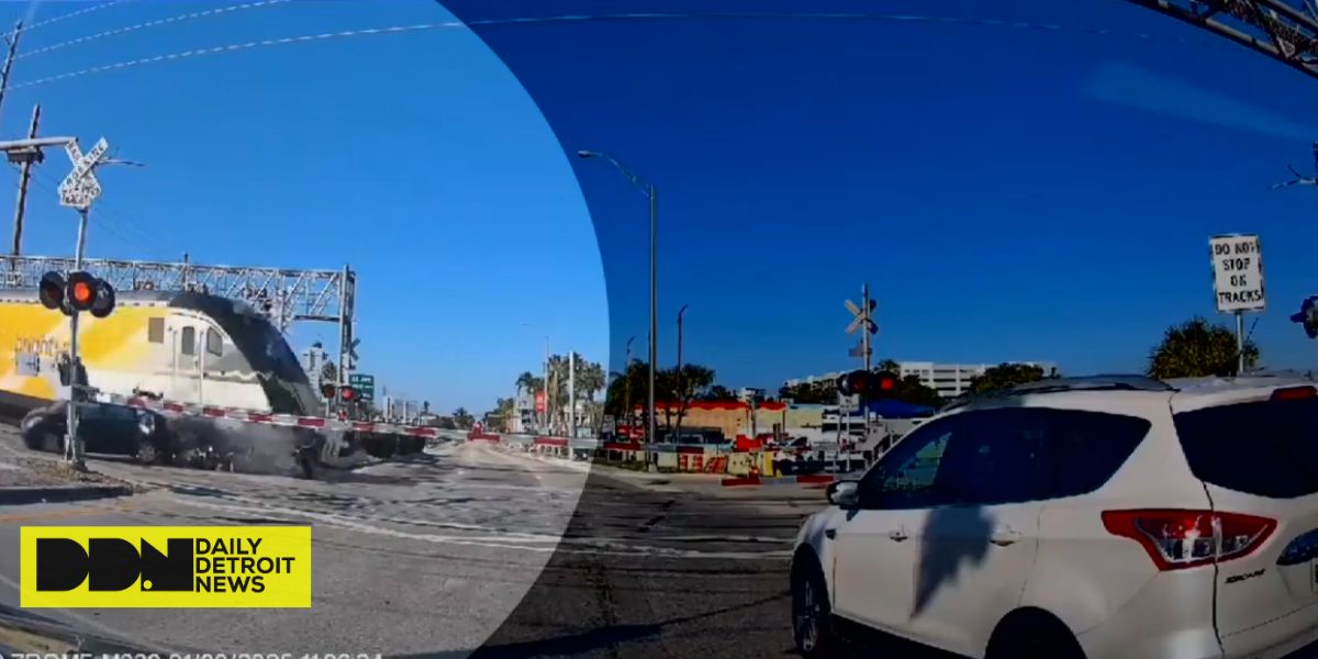 Car Struck by Brightline Train in North Miami Beach, Injuring One Person