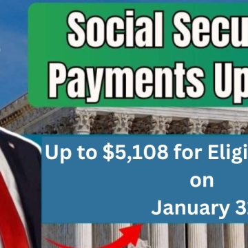 Confirmed – Social Security Payments of Up to $5,108 Arriving for Eligible Beneficiaries on January 31