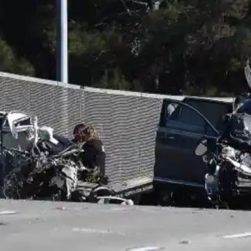 DEADLY CRASH ON 134 FREEWAY Two Killed, Four Injured in Pasadena Wrong-way Incident (1)