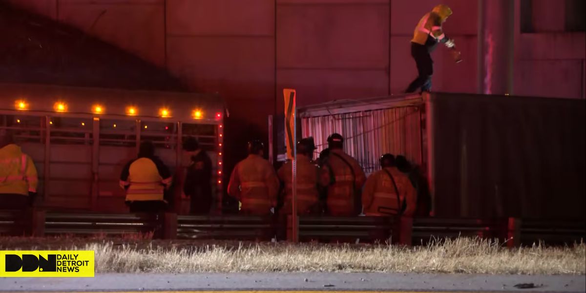 Deadly Tractor-trailer Accident in North Charlotte Claims Lives of Several Cows, Driver Unharmed