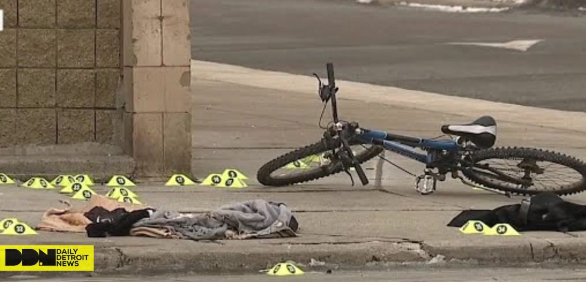 Detroit Man on Bicycle Shot Multiple Times in Broad Daylight as Four Gunmen Ambush Him