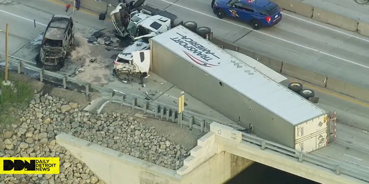 Detroit Woman Killed in Tragic I-75 Crash Involving Semi-truck and Two Cars in Monroe County