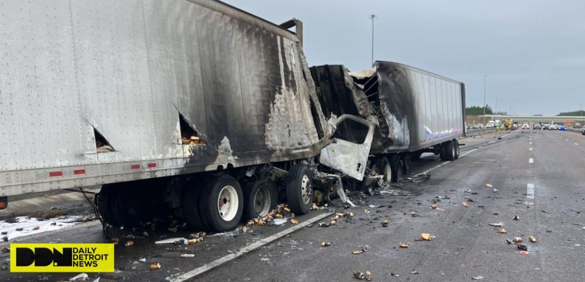 Fatal Collision Between Two Tractor-trailers Shuts Down I-10 for Hours Near Jacksonville