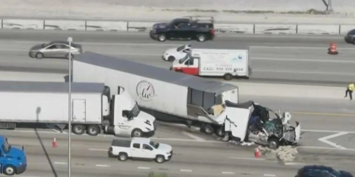 Fatal Truck Collision Near Hard Rock Stadium One Dead, Another Hospitalized After Multi-vehicle Crash