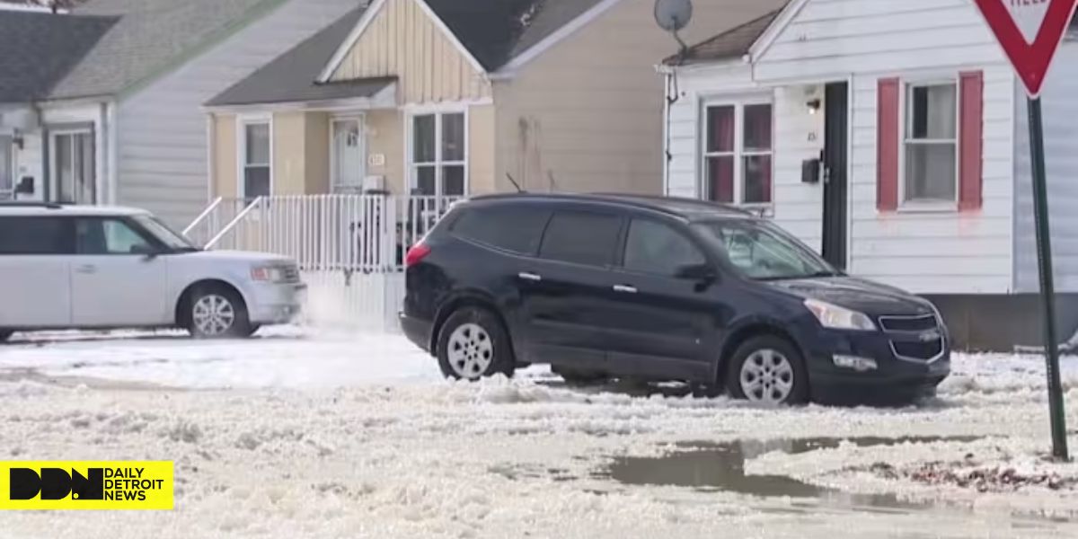 Frigid Temperatures Grip Metro Detroit Water Main Breaks, School Closures, and Road Issues Persist