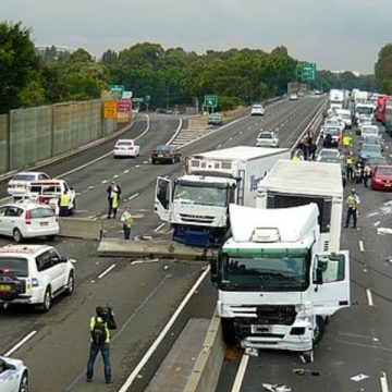 I-91 Southbound Lanes Temporarily Closed After Multi-car Accident Near Exits 34 and 33