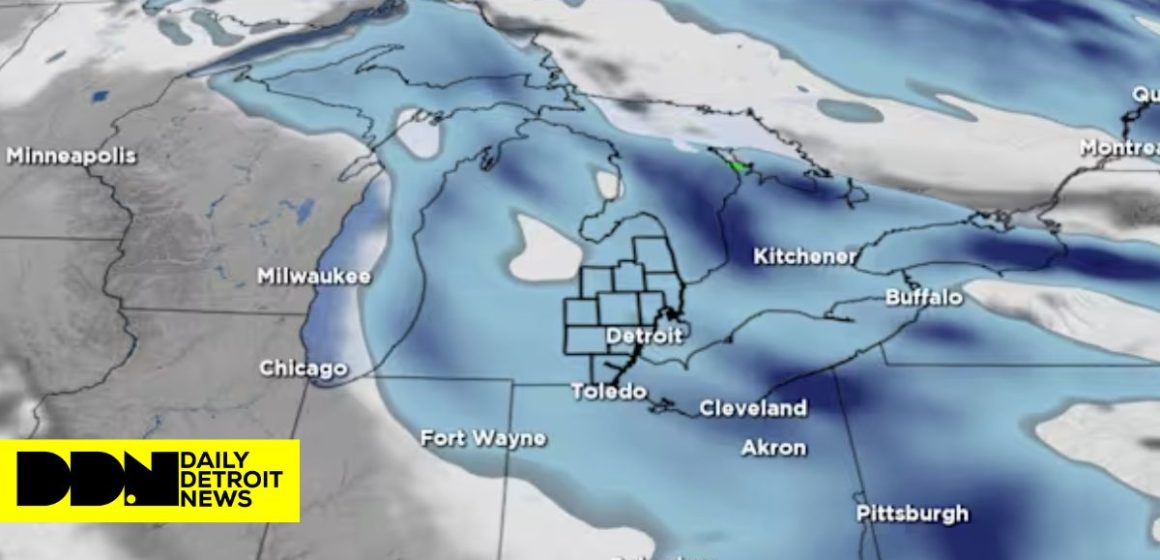 Metro Detroit Weather Below-average Temperatures and Snow Showers Expected This Weekend