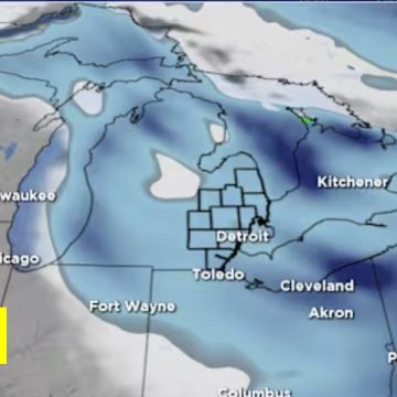 Metro Detroit Weather Below-average Temperatures and Snow Showers Expected This Weekend