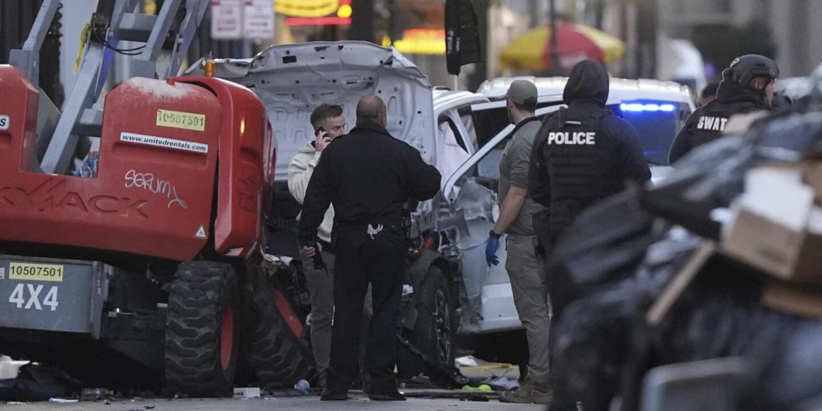 NEW YEAR'S DAY HORROR Driver Plows Pickup Into Crowd on Bourbon Street, Leaving 15 Dead and Many Injured