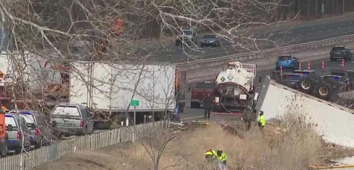 ONE-CAR CRASH KILLS ASHFORD MAN, Causes Hours-long Closure of I-84 Exit Ramp and Route 74