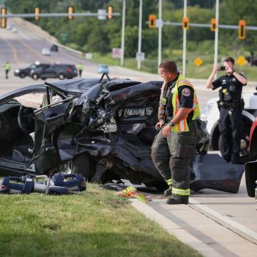 One Critically Injured in Head-on Collision in Lake in the Hills, Three Others Hospitalized