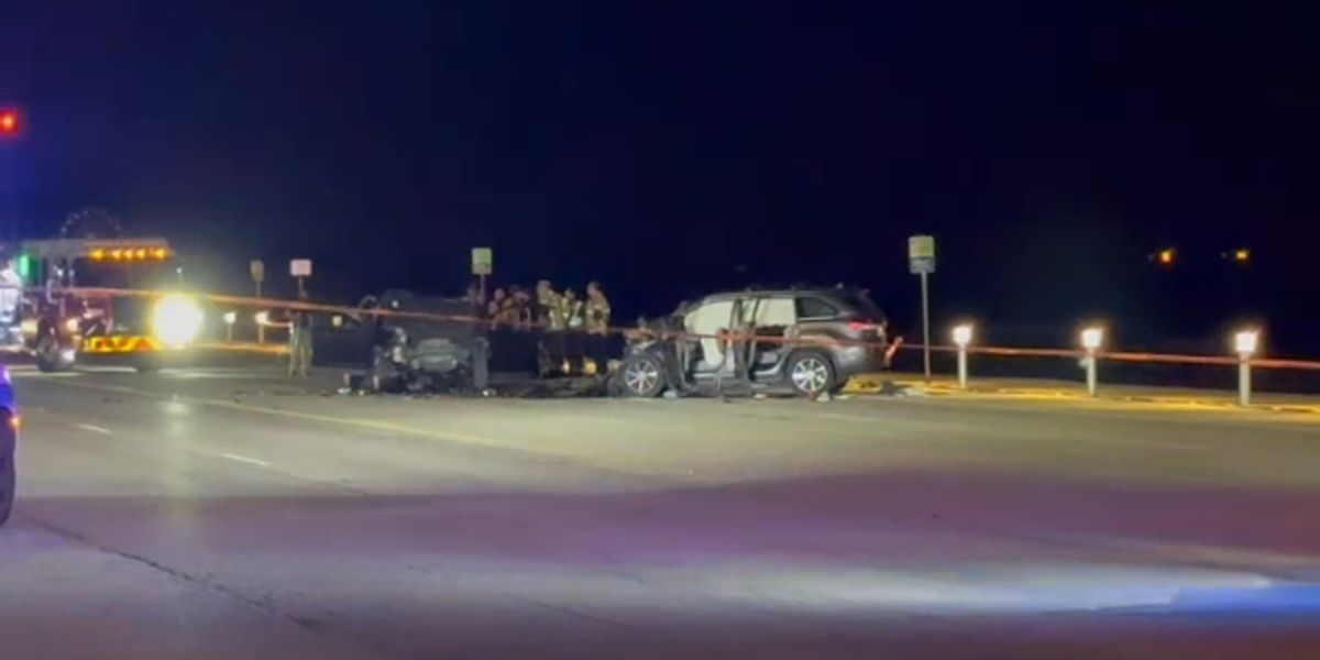 One Dead, Four Hospitalized After Wrong-way Crash in Galveston Early New Year's Morning