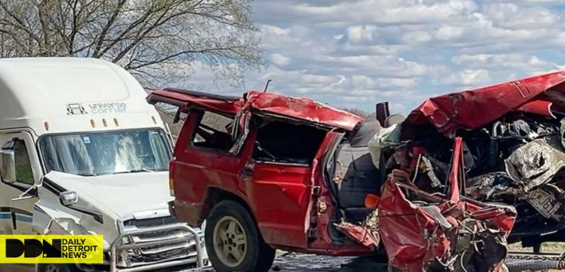 One Dead in Major Head-on Collision Between Two Semi Trucks and an SUV on Highway 79 in Cherokee County