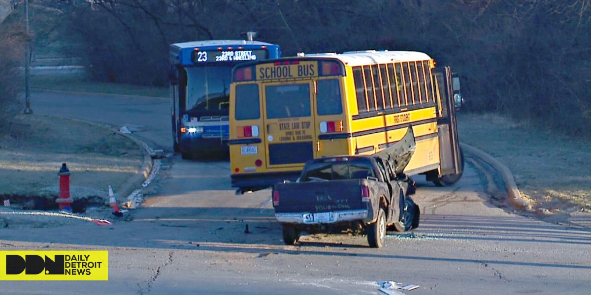 One Driver Seriously Injured in School Bus and Corvette Crash in Grafton, Students Unharmed