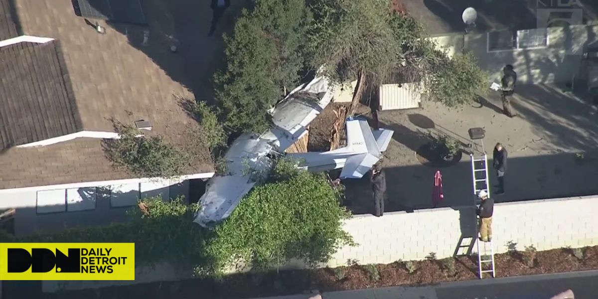 Plane Crashes Into Backyard Near San Gabriel Valley Airport; Two Onboard Escape Unharmed