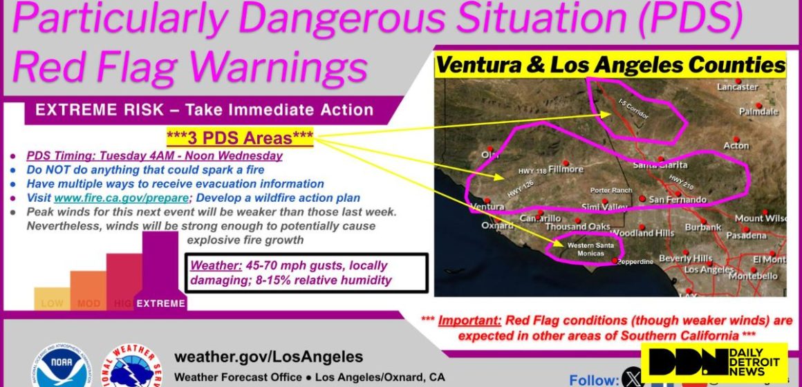 Powerful Windstorm to Hit Southern California, Officials Warn of 'Particularly Dangerous Situation'