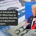 SSDI Payment Schedule for January 2025 What Days to Expect Your Disability Benefits and the COLA Adjustment Impact