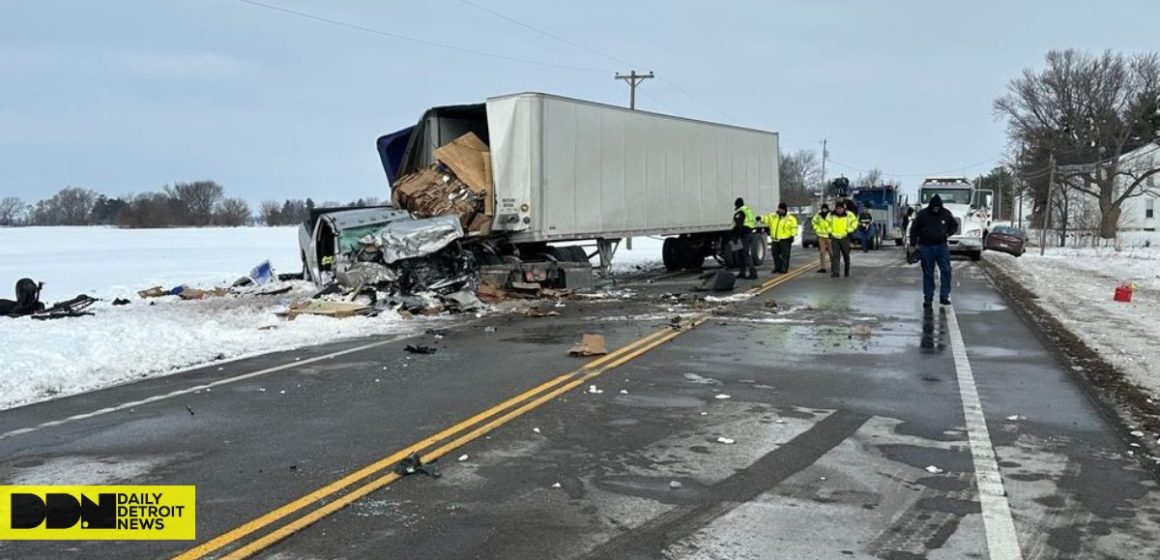 Semi-truck Collision Causes Road Closures in U.S. Route 127 in Both Directions