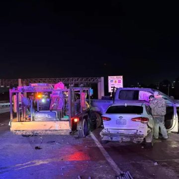 Shooting Leads to Multi-vehicle Crash on I-45 North, Injuring Passenger and Causing Delays