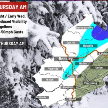 Snow Showers and Freezing Highs Expected Through the First Weekend of the New Year