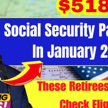 Social Security Alert Retirees in Group 4 Could Receive Up to $5,180 on January 22, 2025