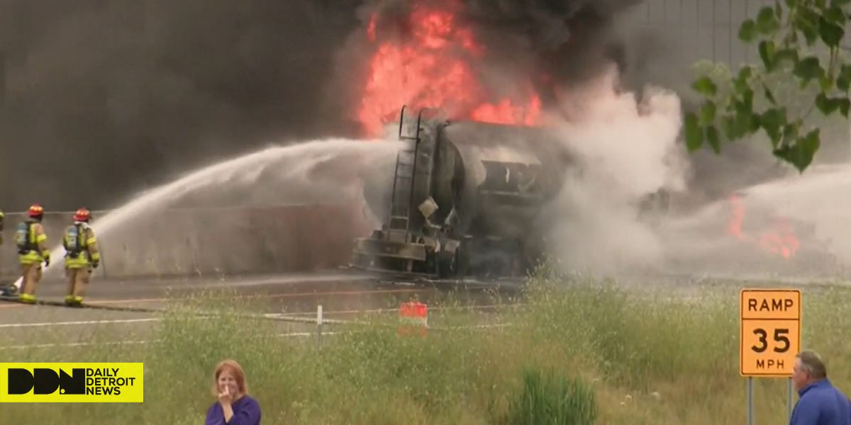 Tanker Truck Fire Shuts Down I-75 in Both Directions, Reopens Hours Later in Henry County