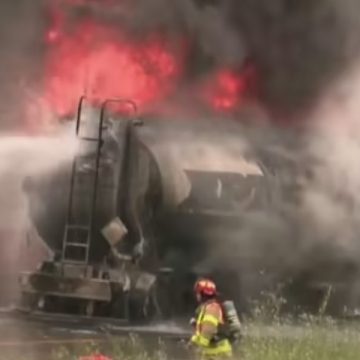 Tanker Truck Fire Shuts Down I-75 in Both Directions, Reopens Hours Later in Henry County