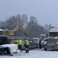 Taylor Man Killed in Fatal Crash Involving Jackknifed Semi on I-94 in Jackson County