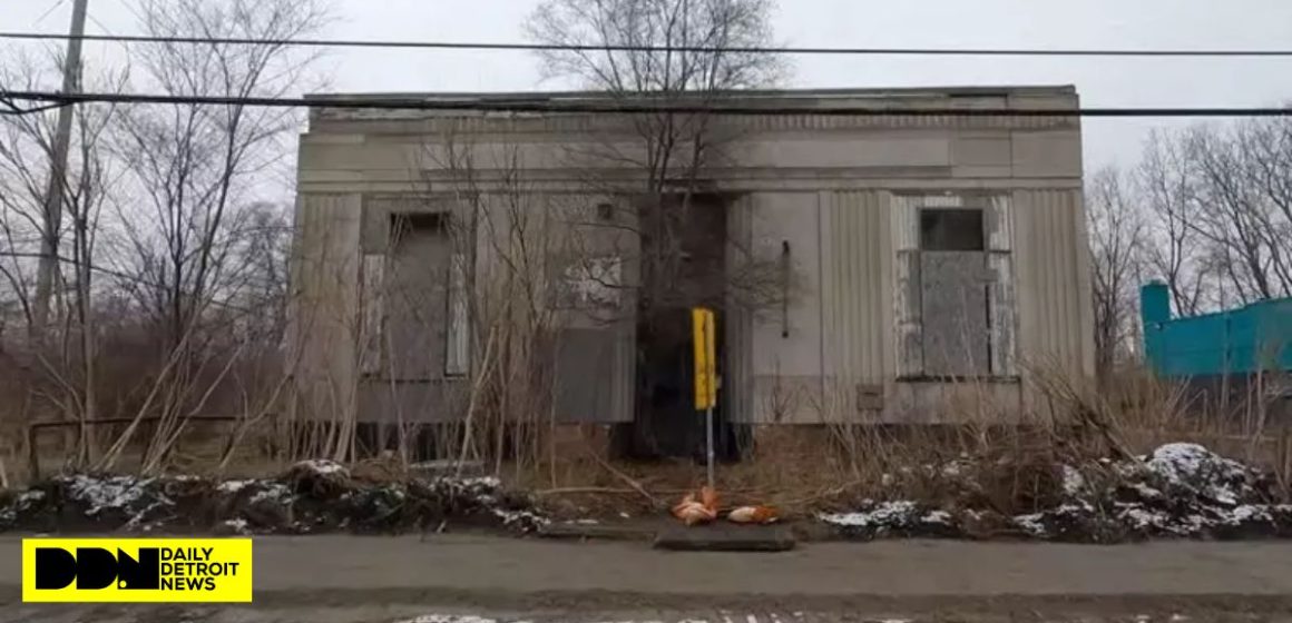 The Abandoned 1919 Bank Building in Detroit’s Deray Neighborhood A Forgotten Relic of Prosperity and Decline