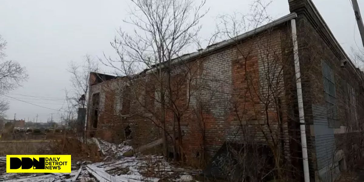 The Abandoned 1919 Bank Building in Detroit’s Deray Neighborhood A Forgotten Relic of Prosperity and Decline