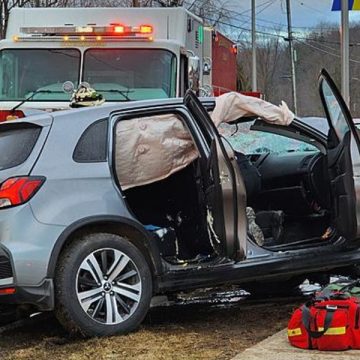 US-31 Accident Leaves Police Cruiser Damaged but No Injuries, Holland Officers Urge Caution