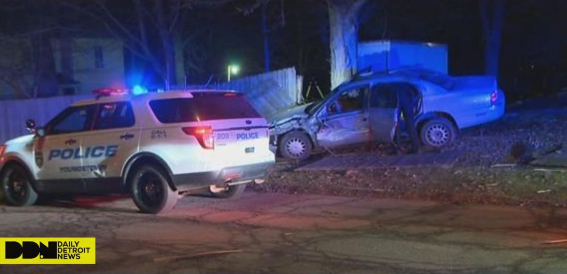 Youngstown Accident Leaves Yard Damaged and Home Struck, Driver Cited by Police