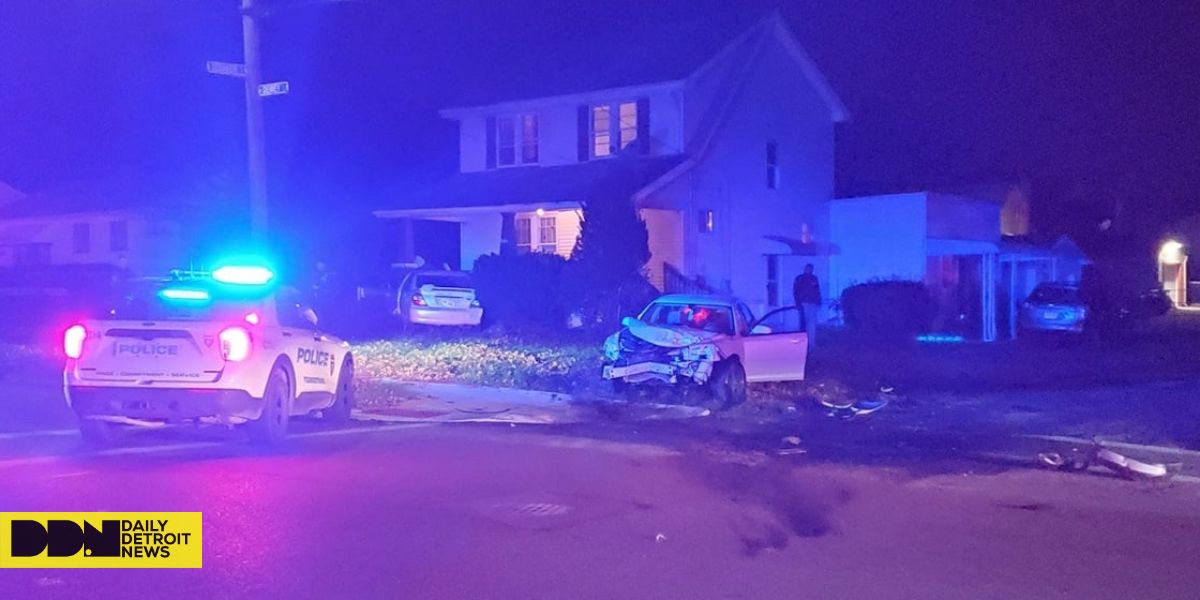 Youngstown Accident Leaves Yard Damaged and Home Struck, Driver Cited by Police