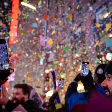 2025 Arrives with Spectacular Light Shows, Joyful Hugs, and Chilly Ice Plunges Worldwide