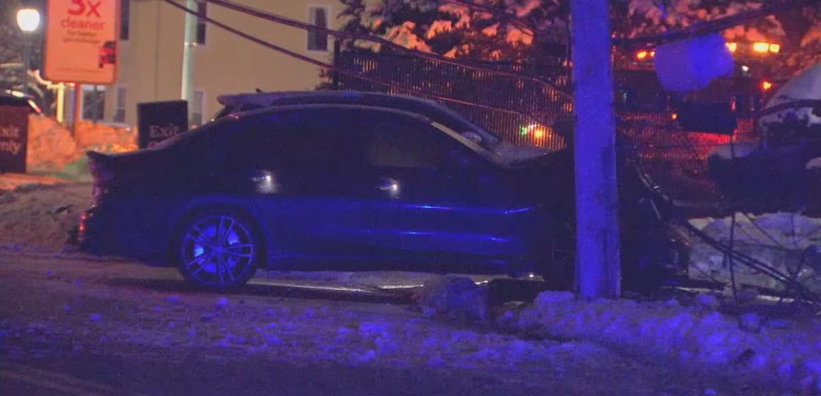 18-Year-Old Arrested for DUI After Waltham Crash That Took Down Utility Pole