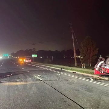 18-Year-Old Baker Woman Killed in Head-On Crash in Santa Rosa; Vehicle Totaled after Crash