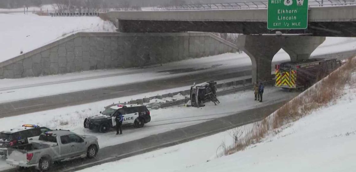 60-Year-Old Woman Killed with Two Injured in West Dodge Road Crash; Road Closed after Accident