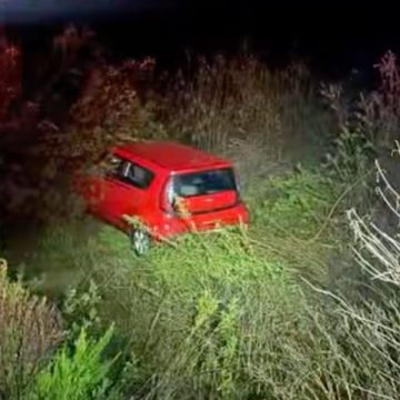 Car Crashed in Steep Embankment; Yields Woman Suspected of Retail Theft in San Bernardino County