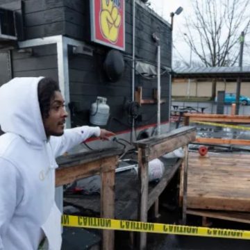 Car Crashed into Food Truck in Eugene; One in Hospital for Burn Injuries after Crash