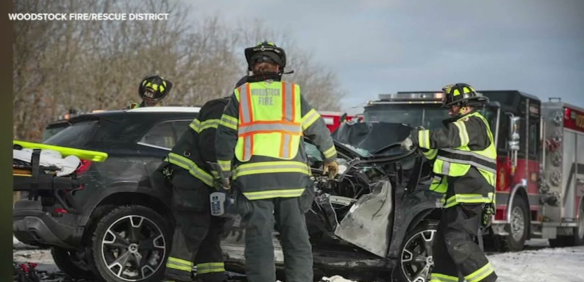 Chain Reaction Crash in Woodstock left 1 Adult Dead, 3 Minors Critically Injured